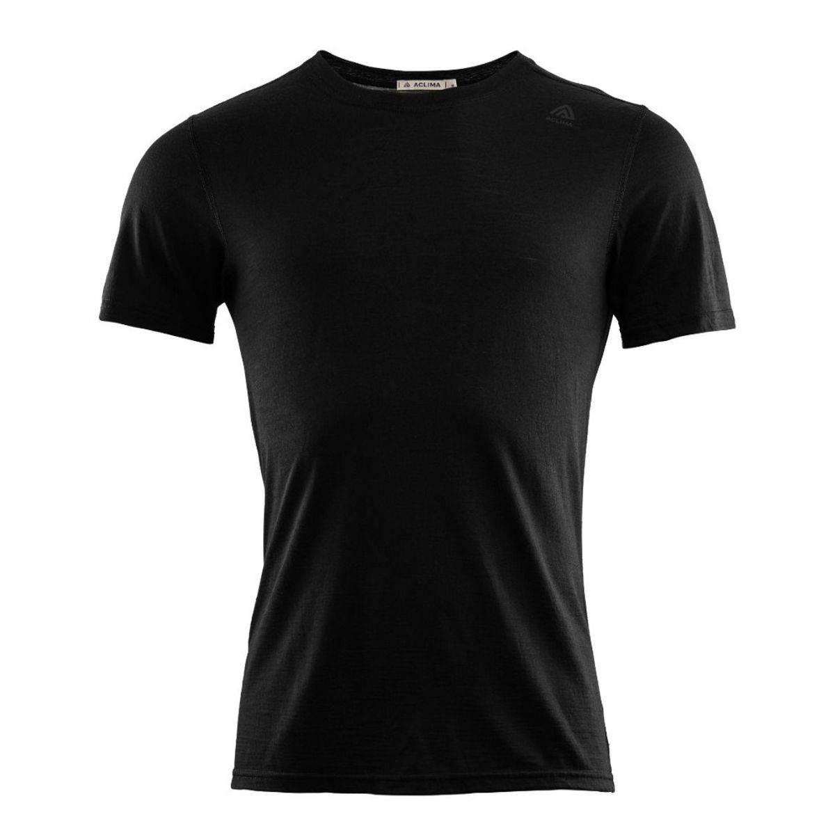 Aclima Herre LightWool Undershirt Tee Black M