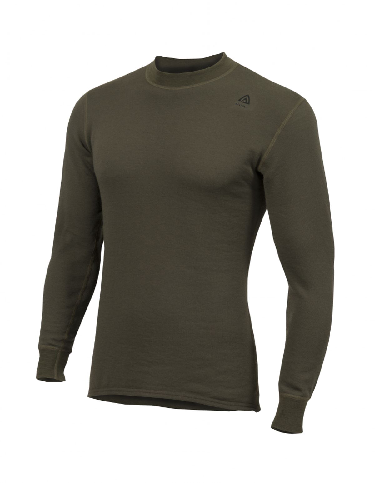 Aclima HotWool Crew Neck Unisex - Olive Night - M