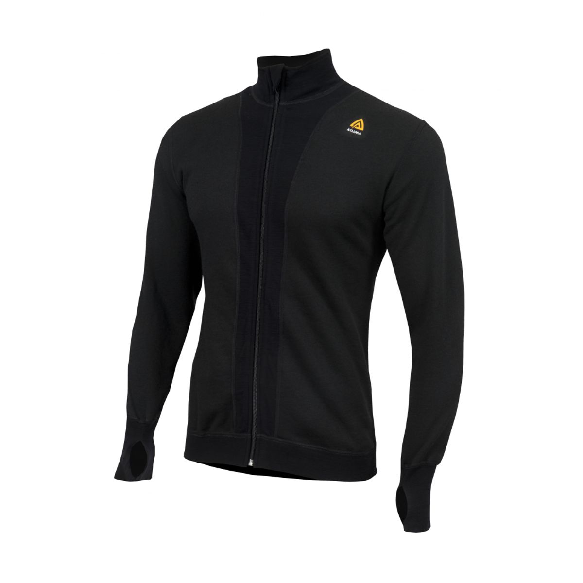 Aclima HotWool Light Jacket Unisex - Jet Black - M