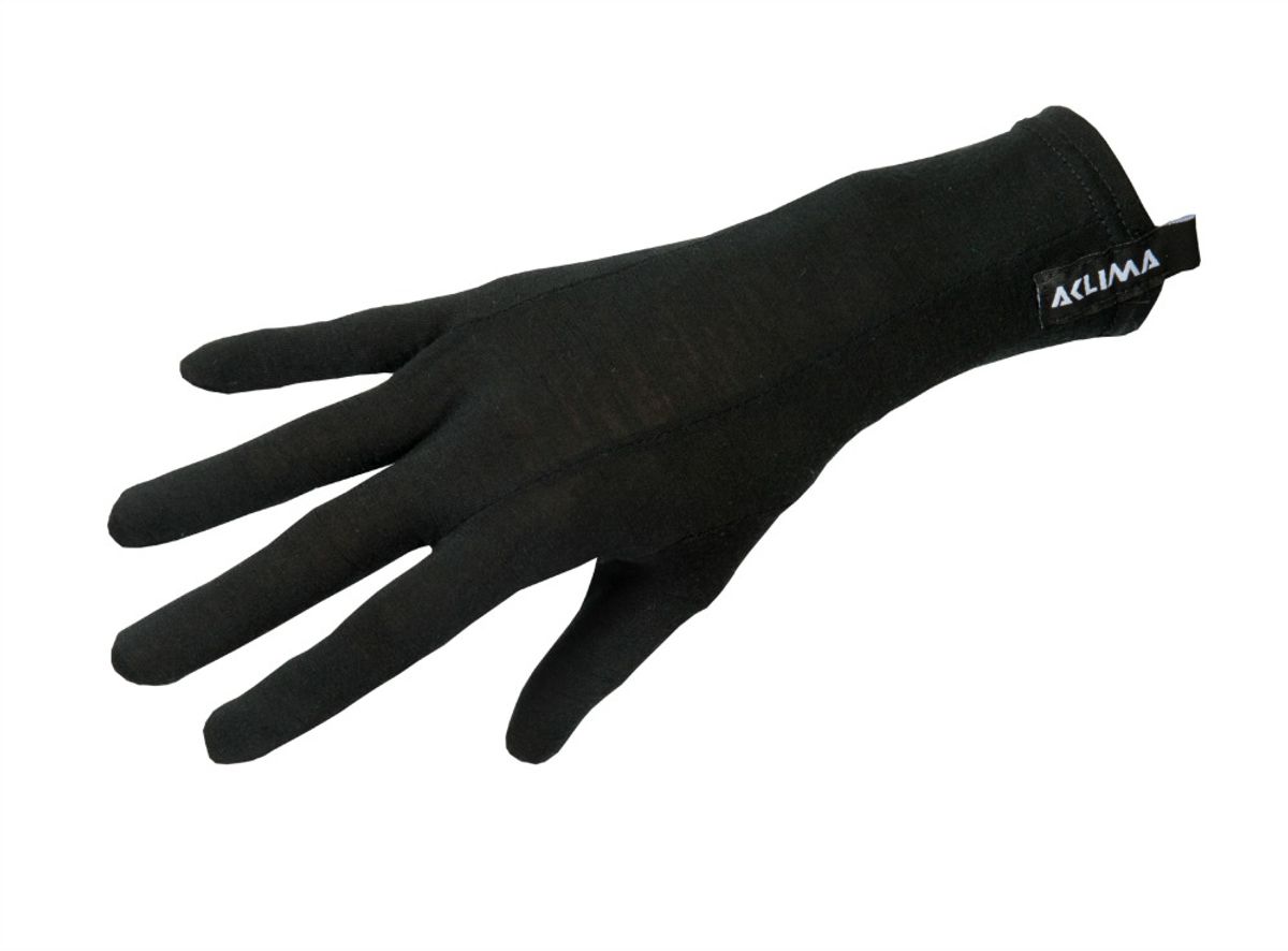 Aclima HotWool Liner Gloves - Jet Black - 34