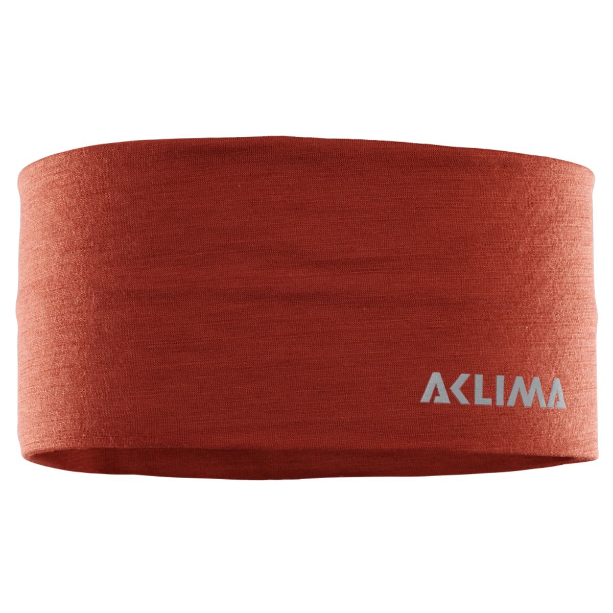 Aclima LightWool Headband - Red Ochre - XS