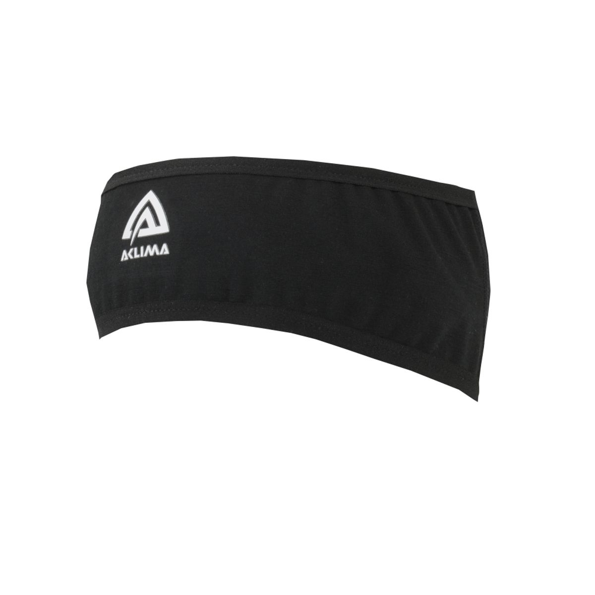 Aclima LightWool Headband Reversible - Jet Black