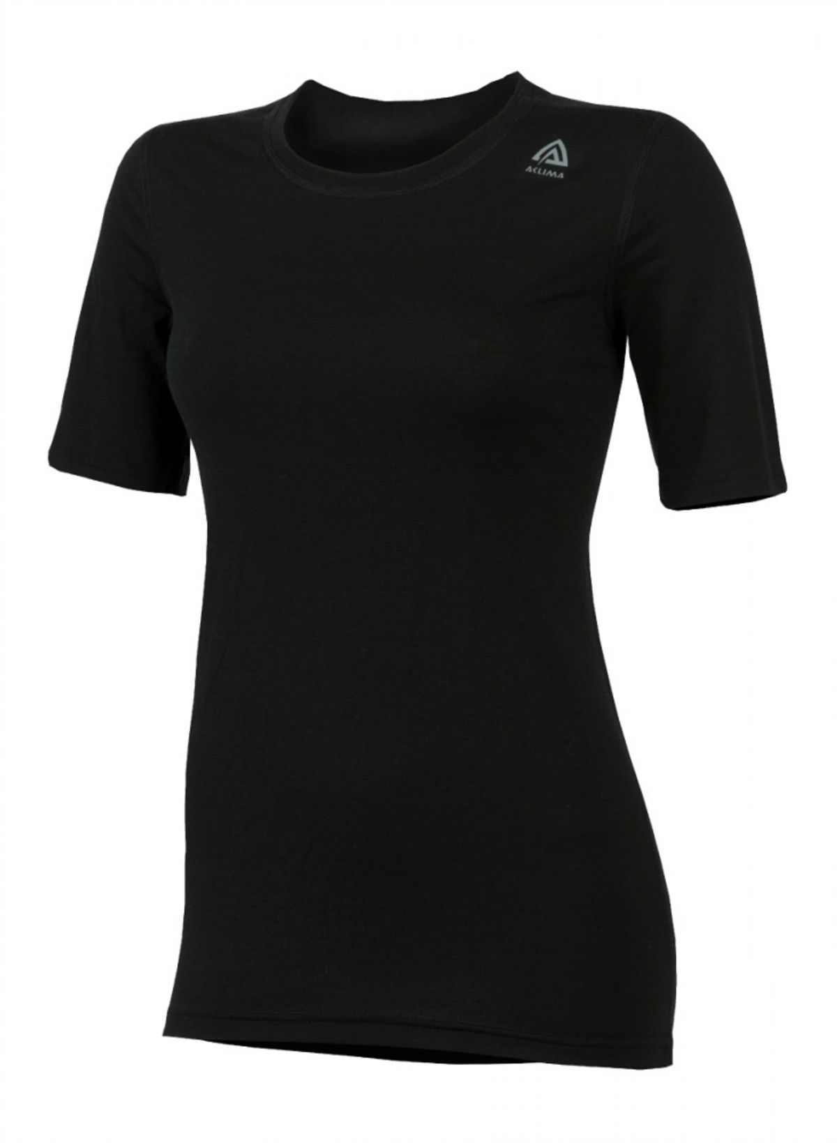 Aclima LightWool T-Shirt Classic Woman - Jet Black - 30