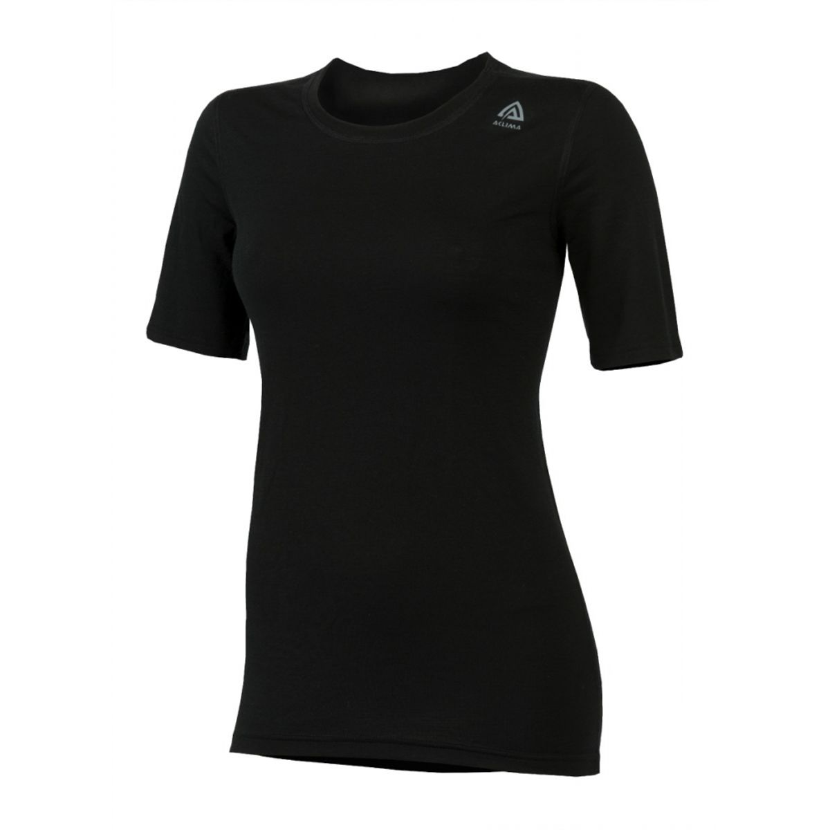 Aclima LightWool T-Shirt Classic Woman - Jet Black - 32