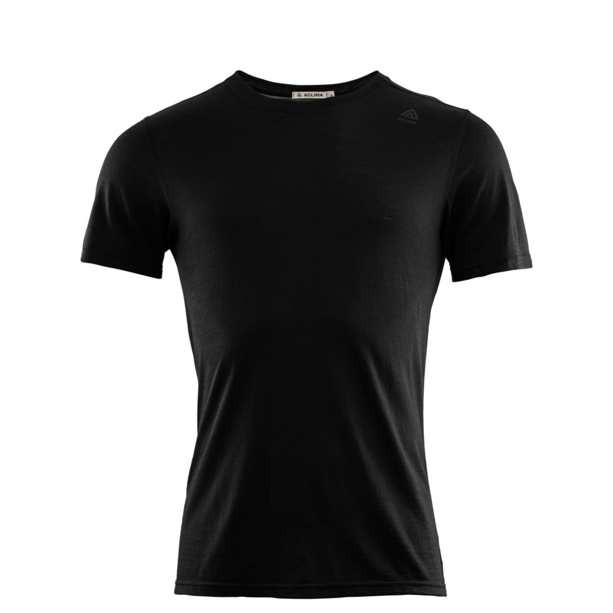 Aclima LightWool Undershirt Tee Man - Jet Black - XS