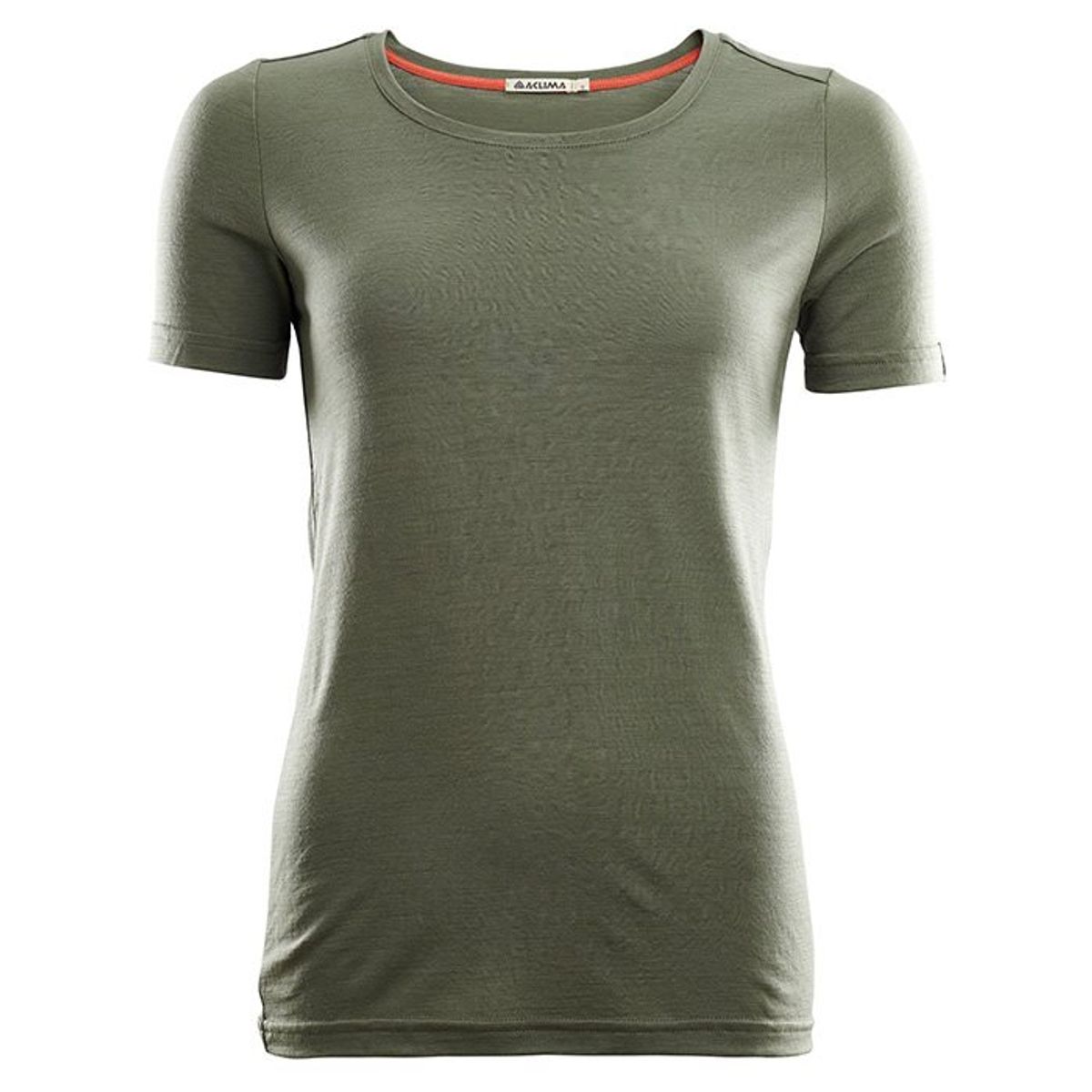 Aclima Round Neck Dame Lightwool Ranger Green XS