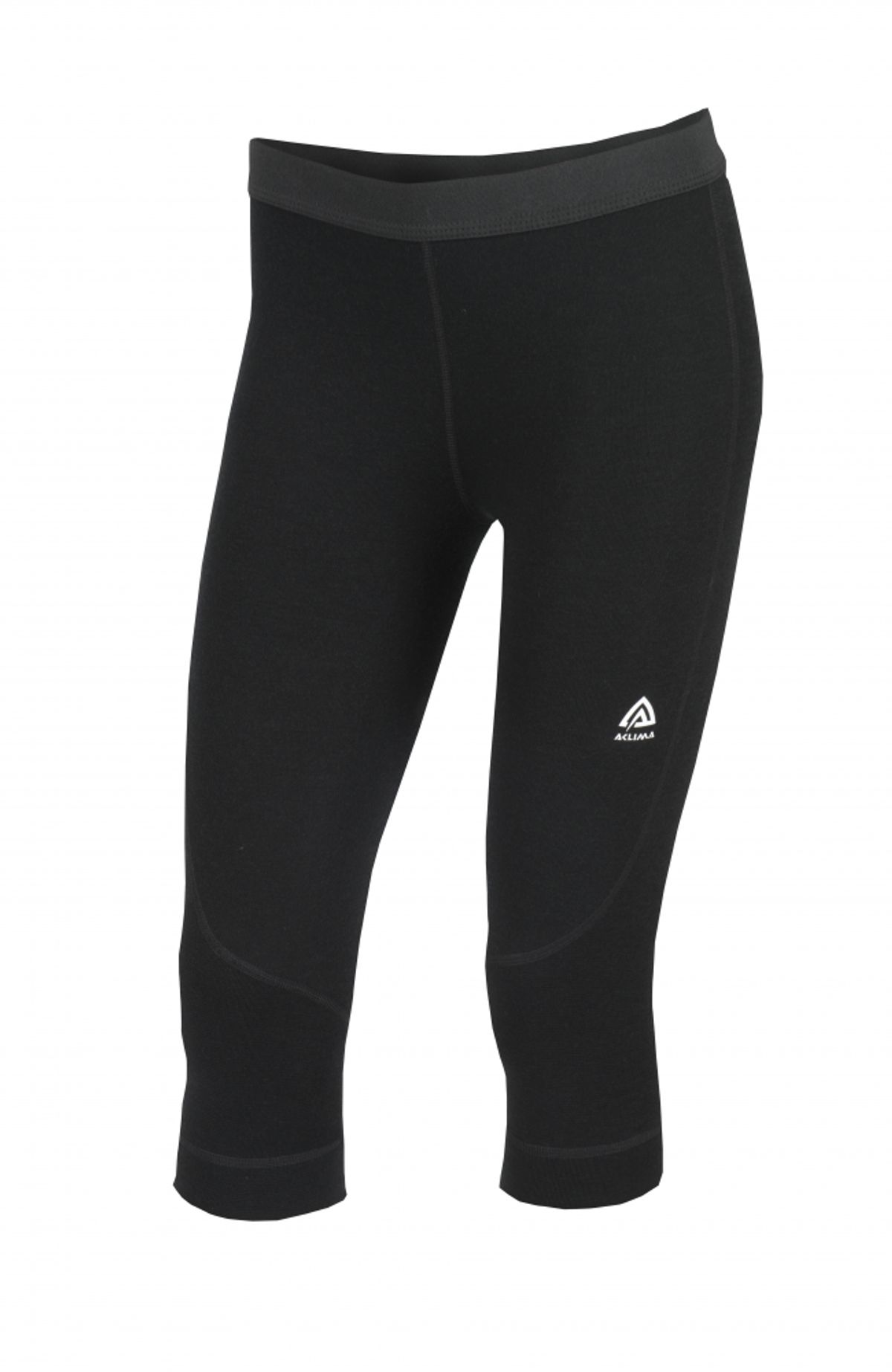 Aclima WarmWool 3/4 Longs Woman - Jet Black - 30