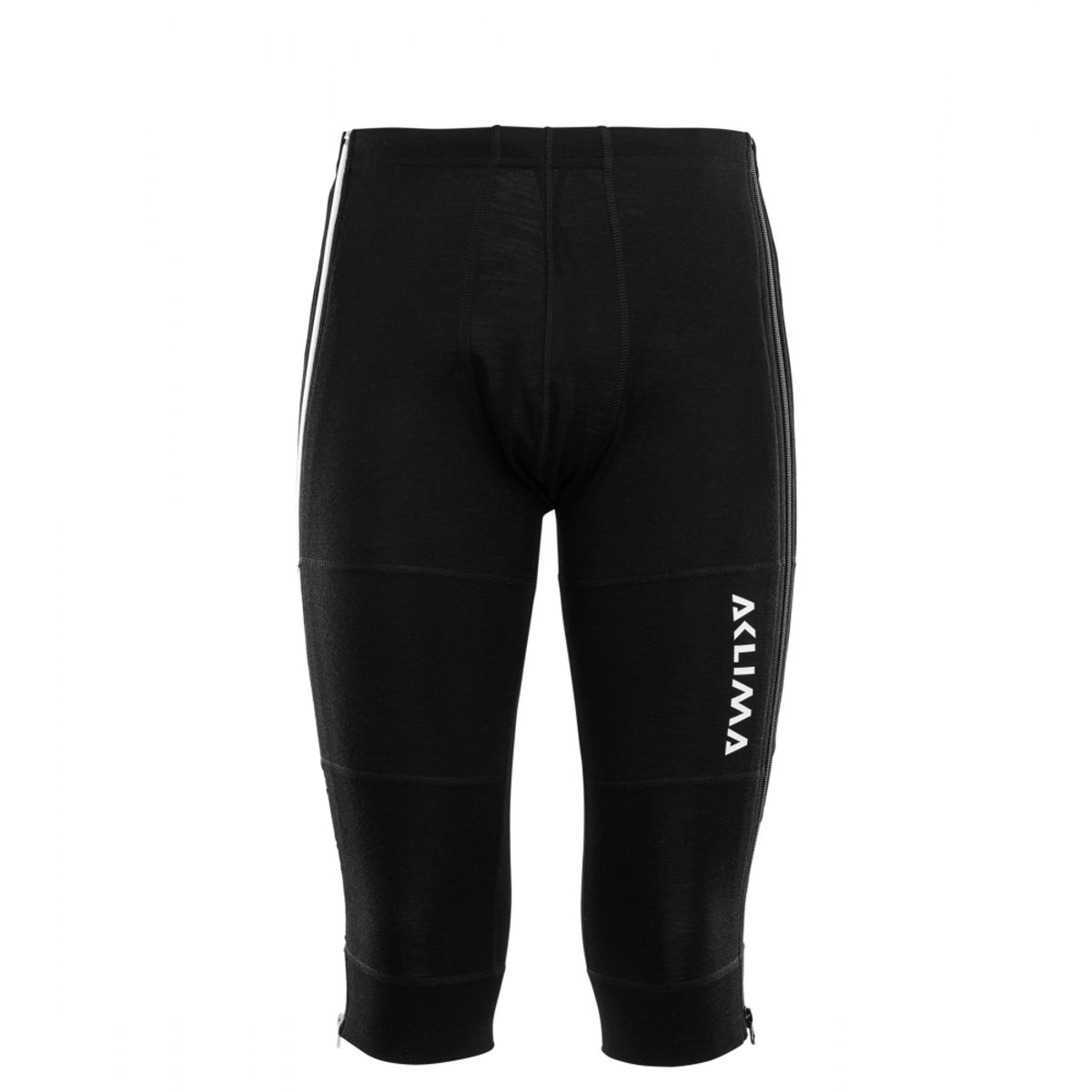 Aclima WarmWool 3/4 Summit Longs Man - Jet Black - XL