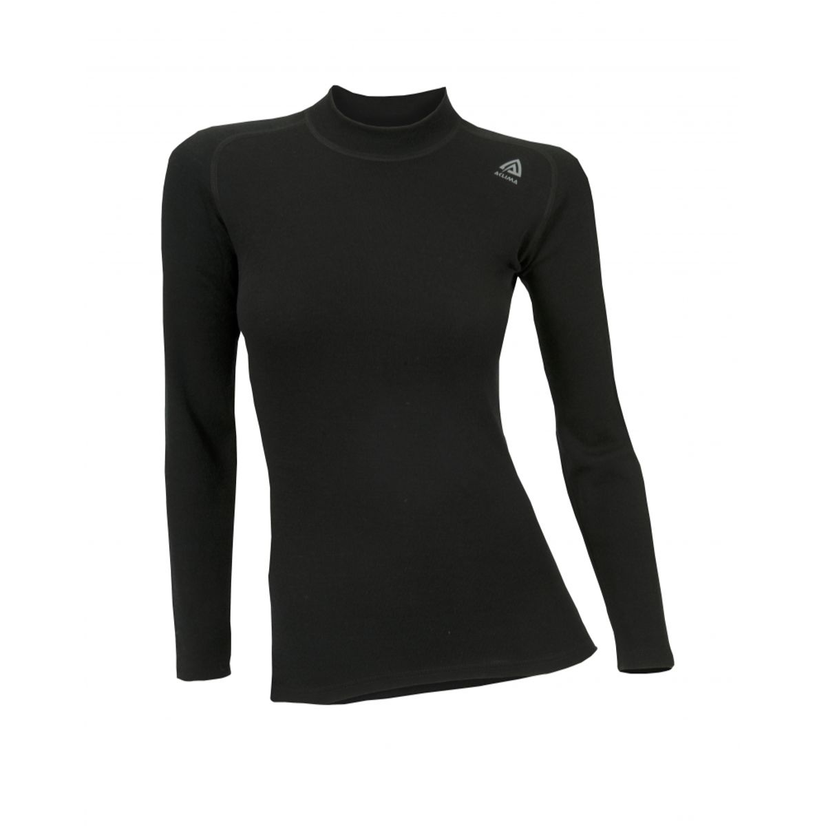 Aclima WarmWool Crew Neck Shirt Woman - Jet Black - 30