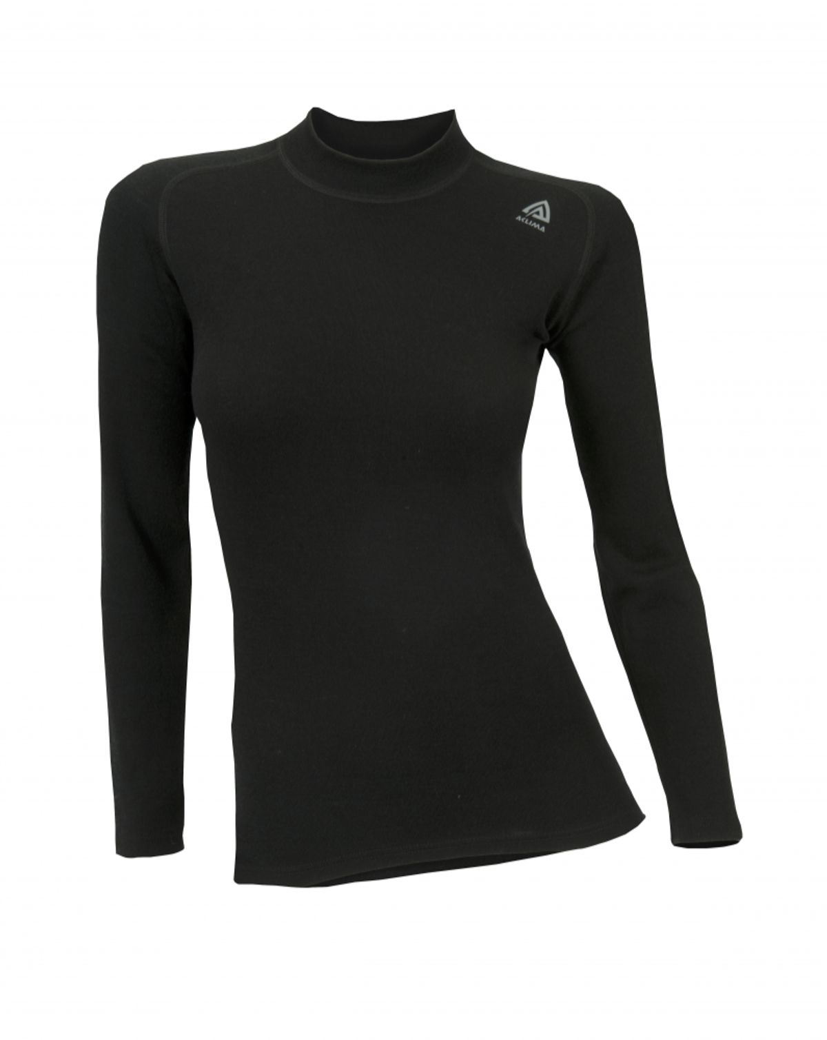 Aclima WarmWool Crew Neck Shirt Woman - Jet Black - 32