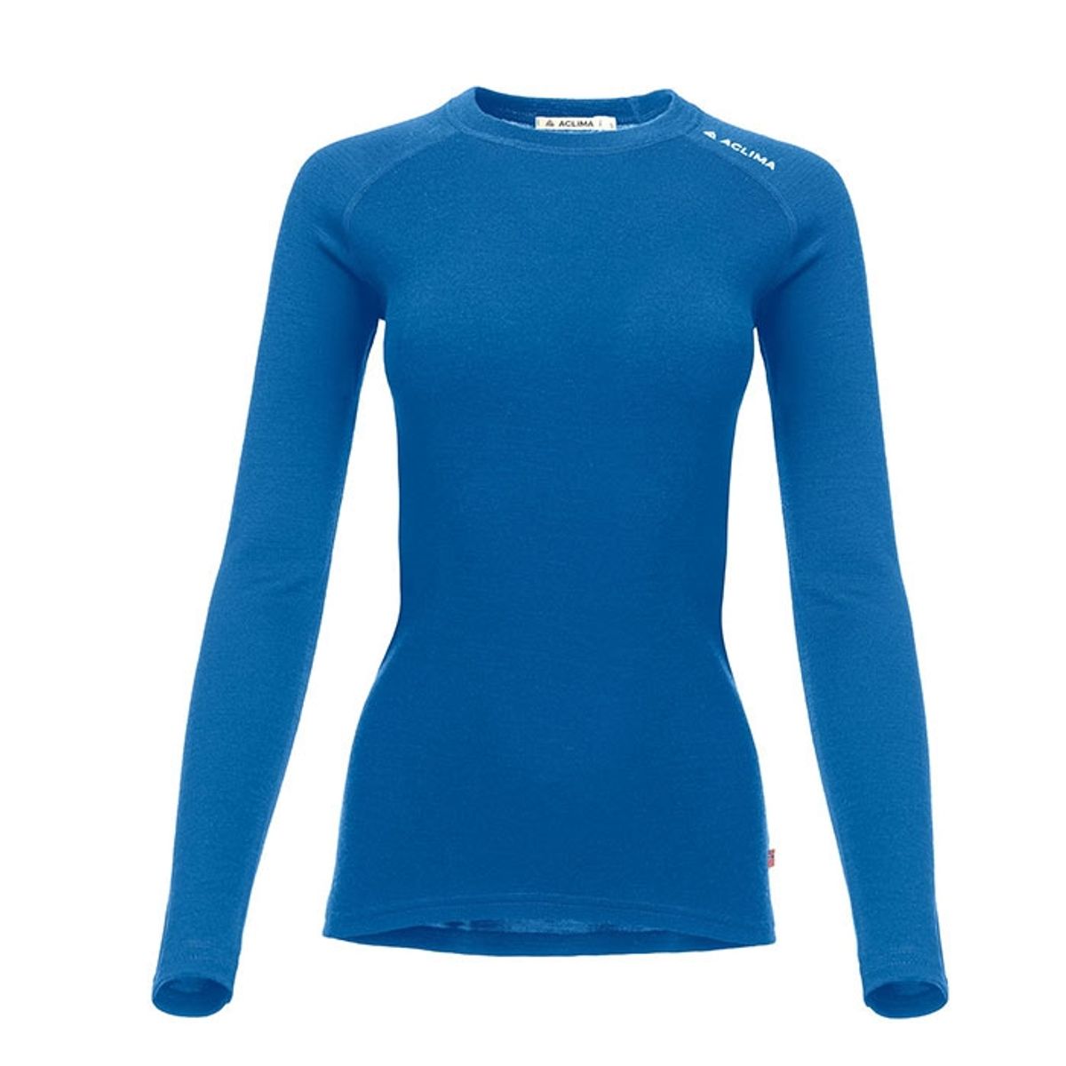 Aclima Warmwool Crew Neck Woman, corsair blue-M - Undertøj