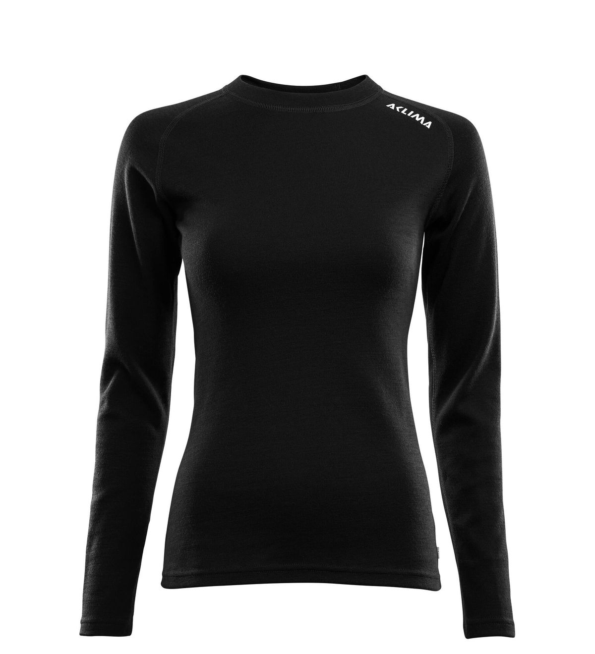 Aclima Warmwool Dame Crew Neck Black XS