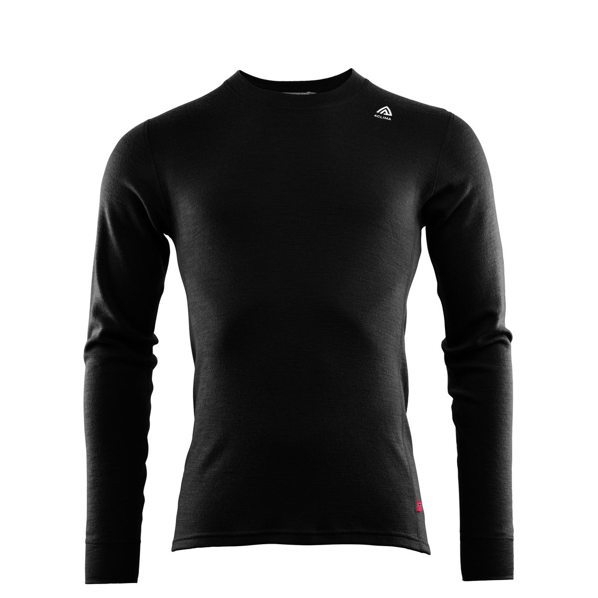 Aclima Warmwool Herre Crew Neck Black M