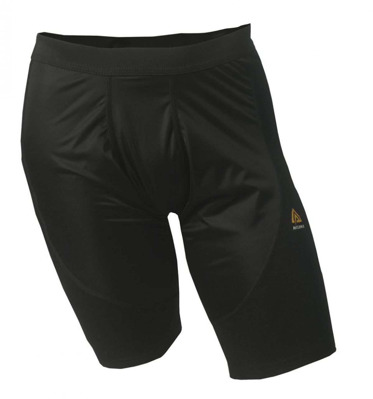 Aclima WarmWool Shorts w/Windstopper Man - Jet Black - Large