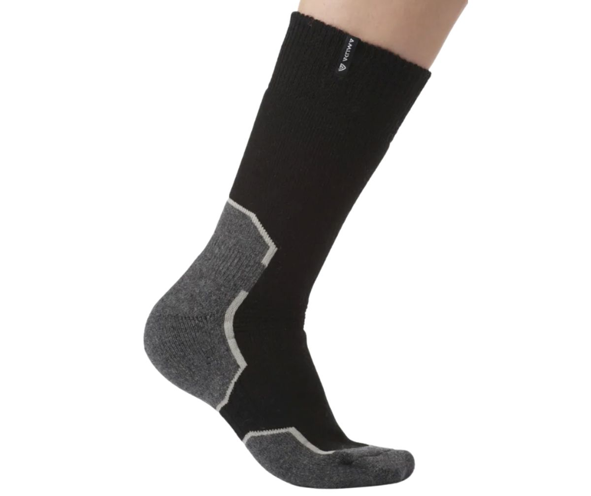 Aclima WarmWool Socks 1 par - Jet Black - XL