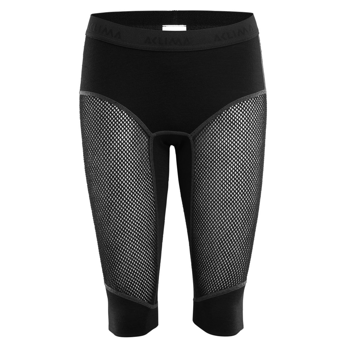 Aclima Woolnet Long Shorts Woman - Jet Black - XXS