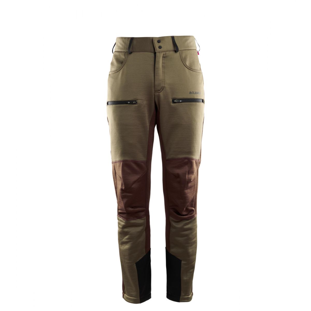 Aclima WoolShell Pants Man - Capers / Dark Earth - M