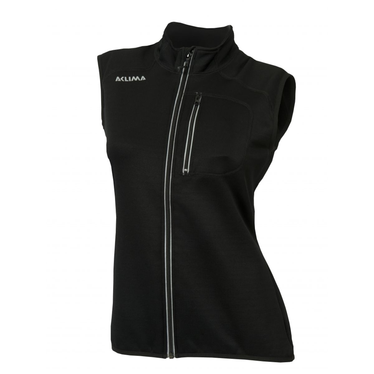 Aclima WoolShell Vest Woman - Jet Black - Large