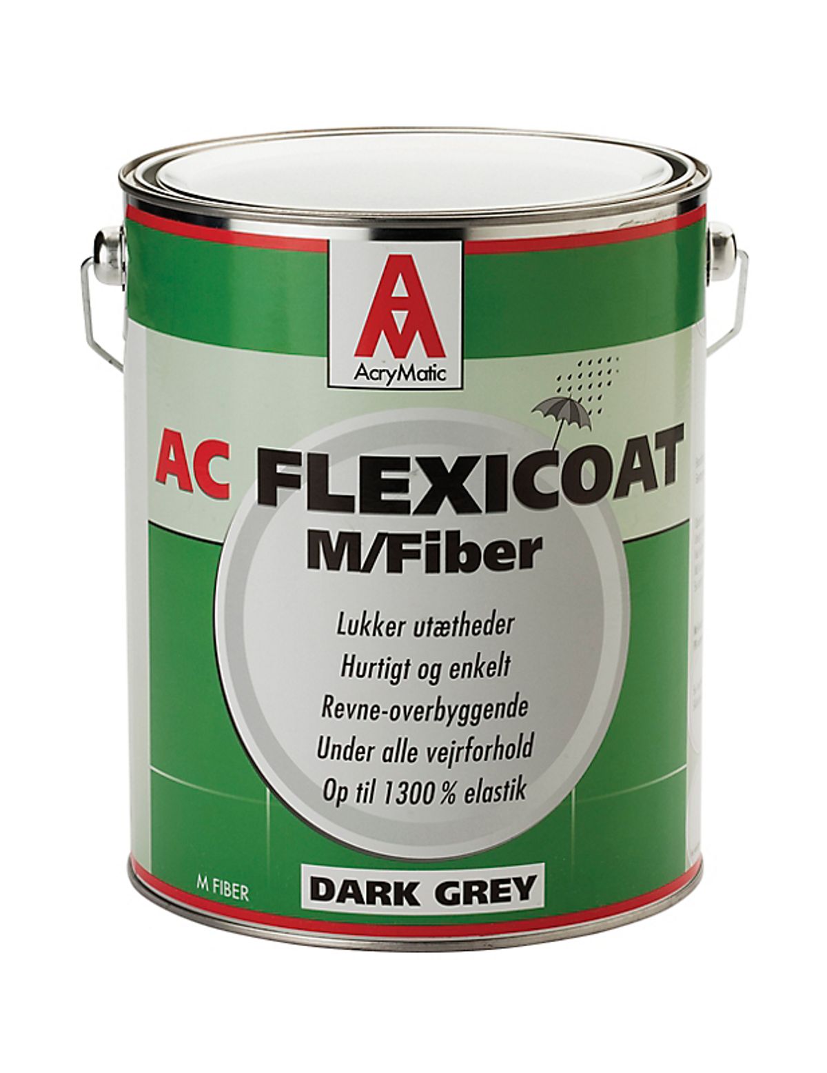 Acrymatic flexicoat med fibre 5 kg.