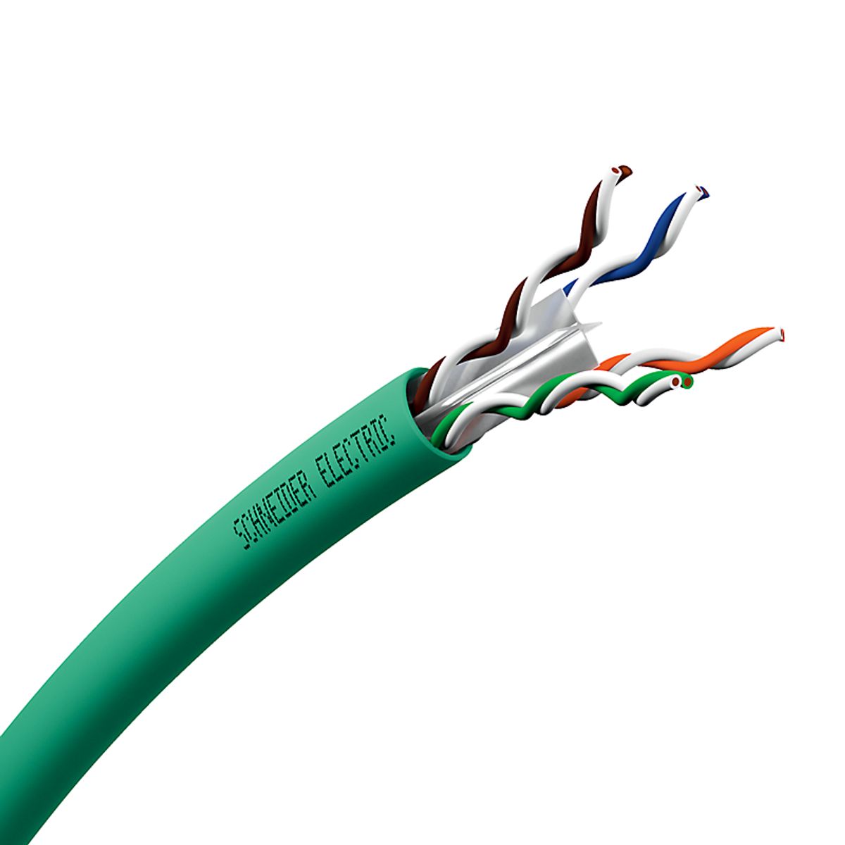 Actassi Kabel Cat6 U/Utp 4P 305M Dca Grøn