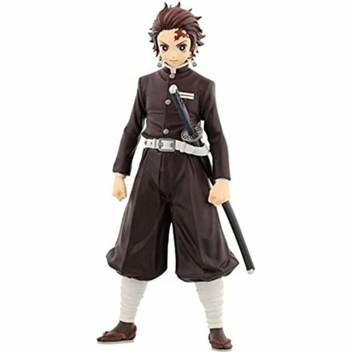 Action Figurer Banpresto Tanjiro Kamado Kimetsu No Yaiba