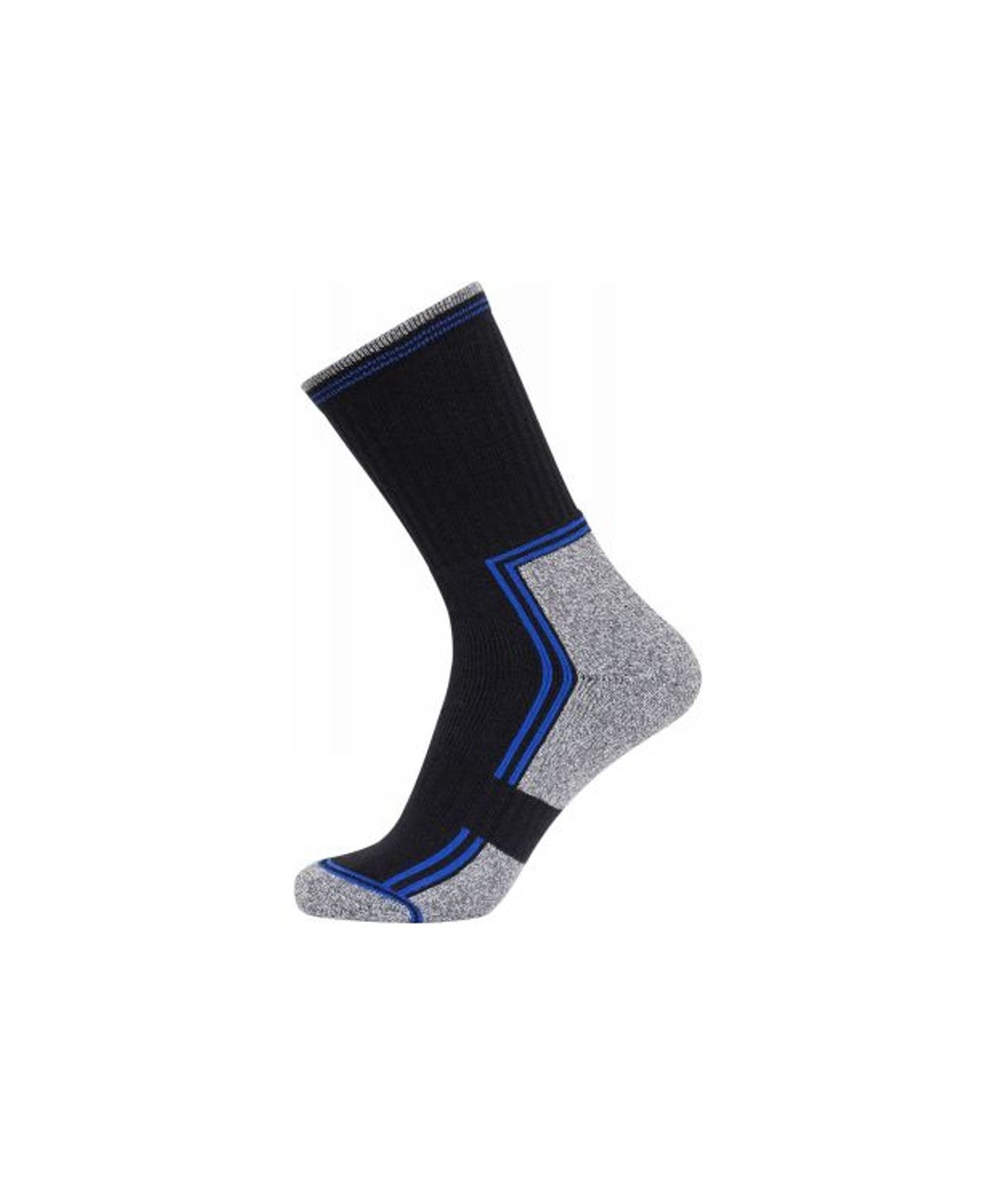 Active Wear 3pak terry "work socks" i sort til herre