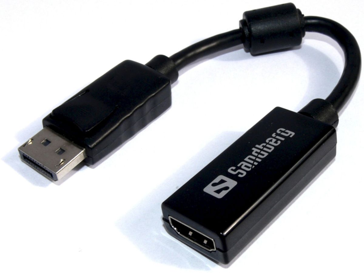 Adapter Displayport til Hdmi