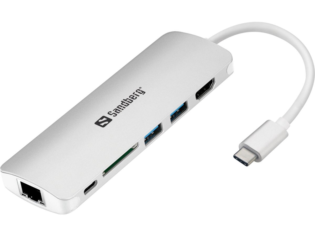 Adapter Sandberg Usb-c Dock