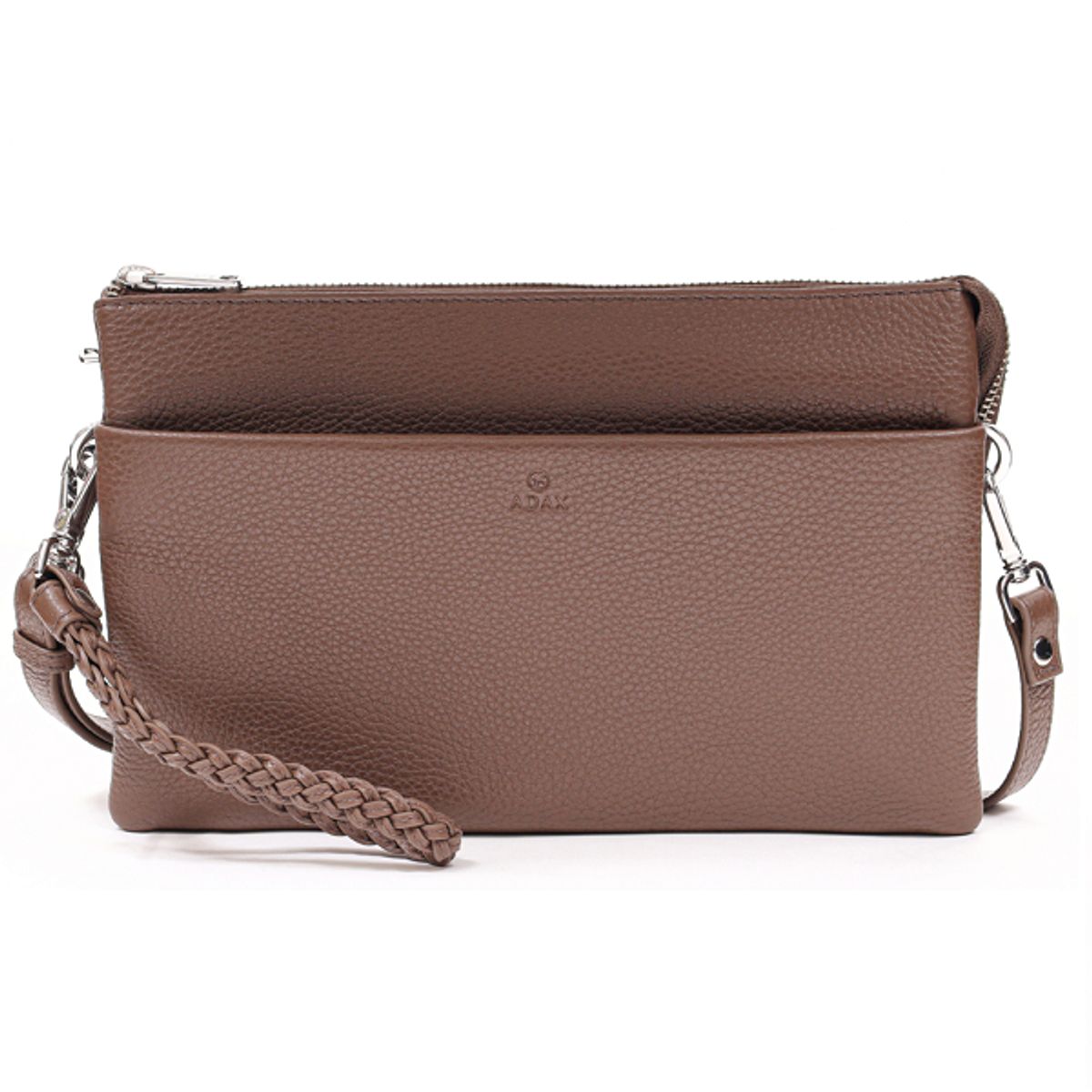 ADAX Jasmina Cormorano Combi Clutch Latte 154392