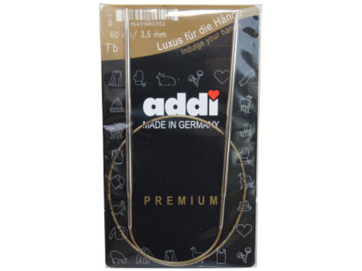 Addi Turbo Rundpinde Messing 60cm 3,50mm / 23.6in US4