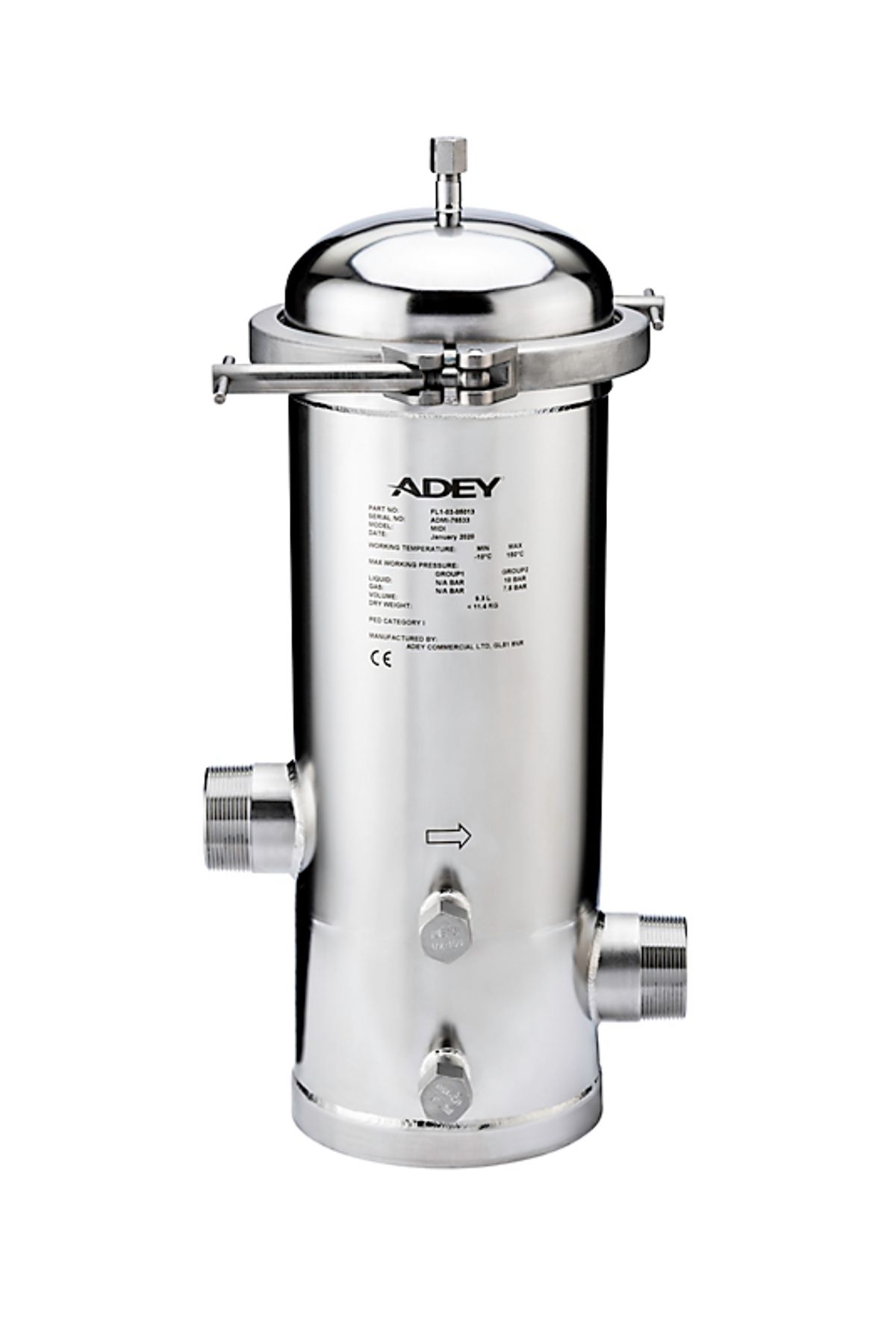 ADEY MagnaClean CMX Combo filter CMX Midi større anlæg