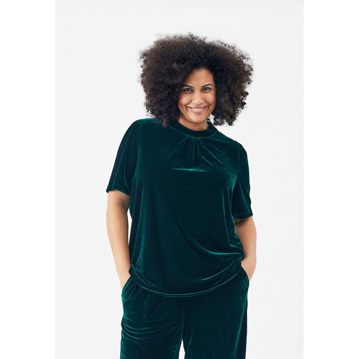 Adia - Bluse - Addiva - Field Green - M/46-48