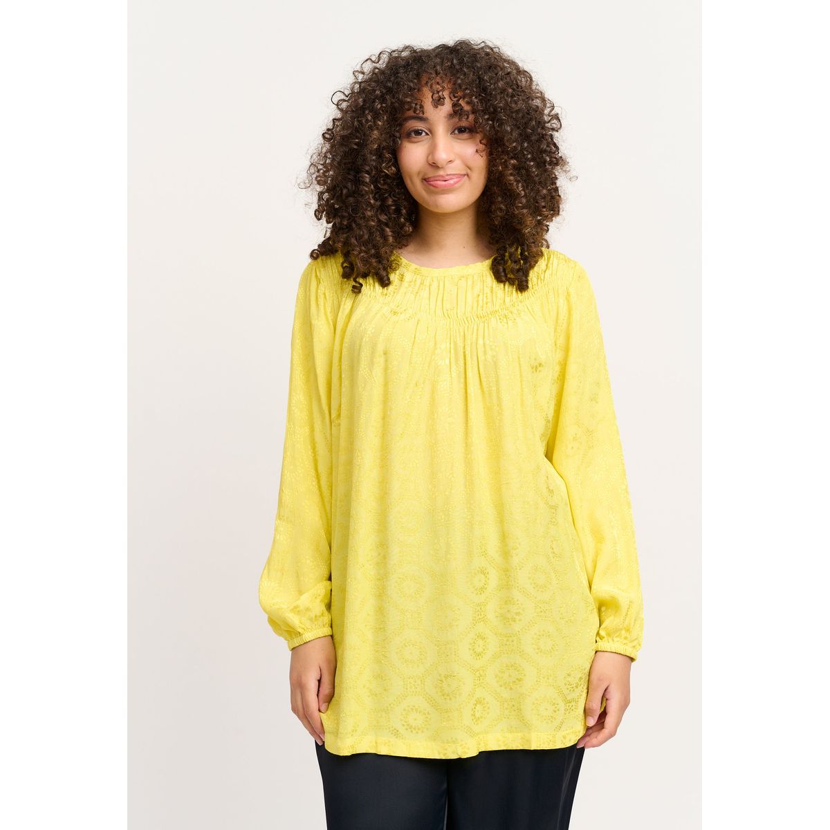 Adia - Bluse - Aderika - Lemon Fizz - L/50-52