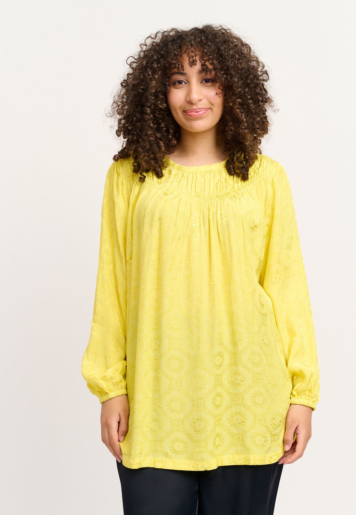 Adia - Bluse - Aderika - Lemon Fizz - M/46-48