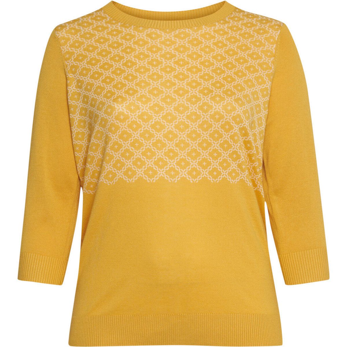 Adia - Bluse - Adlappi - Yoke Yellow - S/42-44