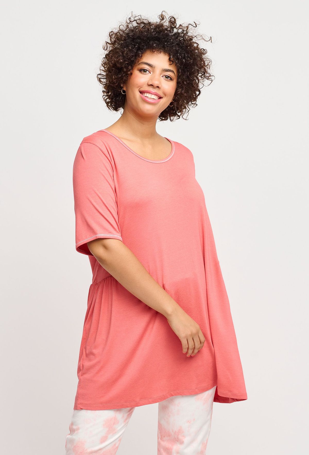 Adia - Bluse - Adlenia - Miami Coral - L/50-52