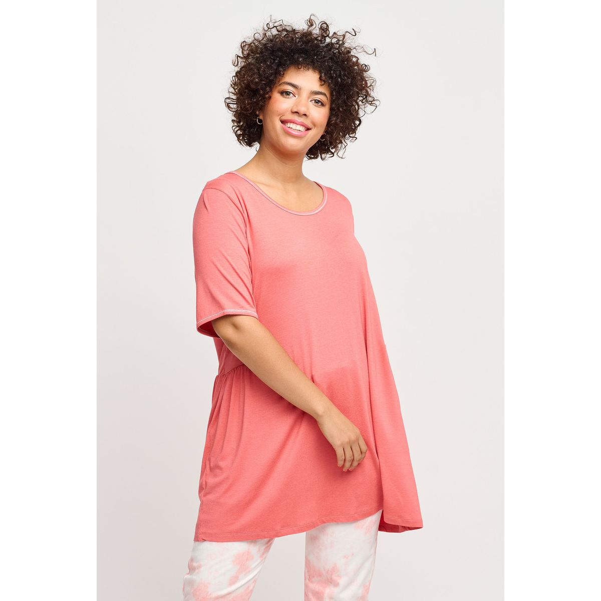 Adia - Bluse - Adlenia - Miami Coral - Xs/38-40