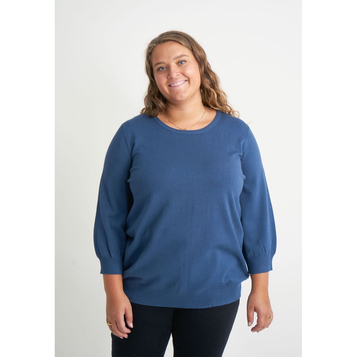 Adia - Bluse - Adlolla - Navy - M