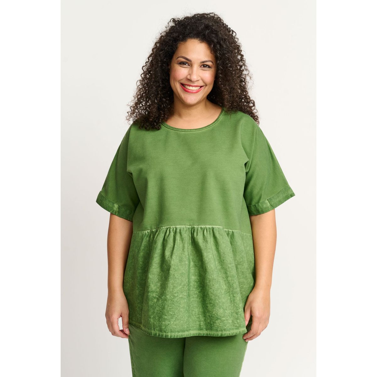 Adia - Bluse - Admarin - Green Grove - S/42-44