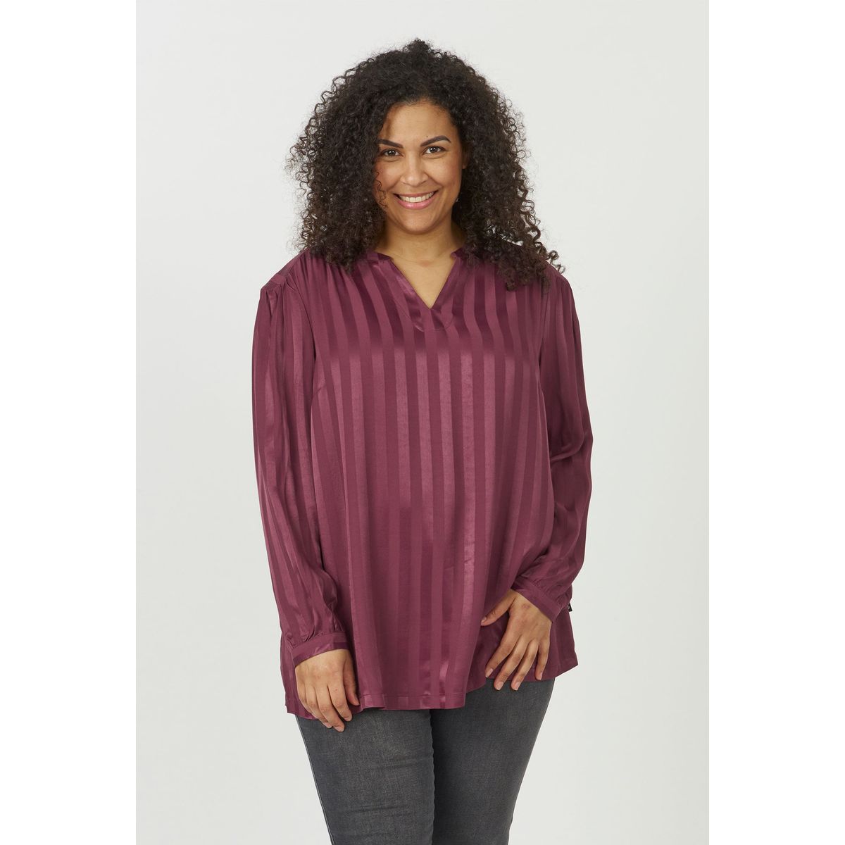 Adia - Bluse - Adnalin - Wine - M/46-48