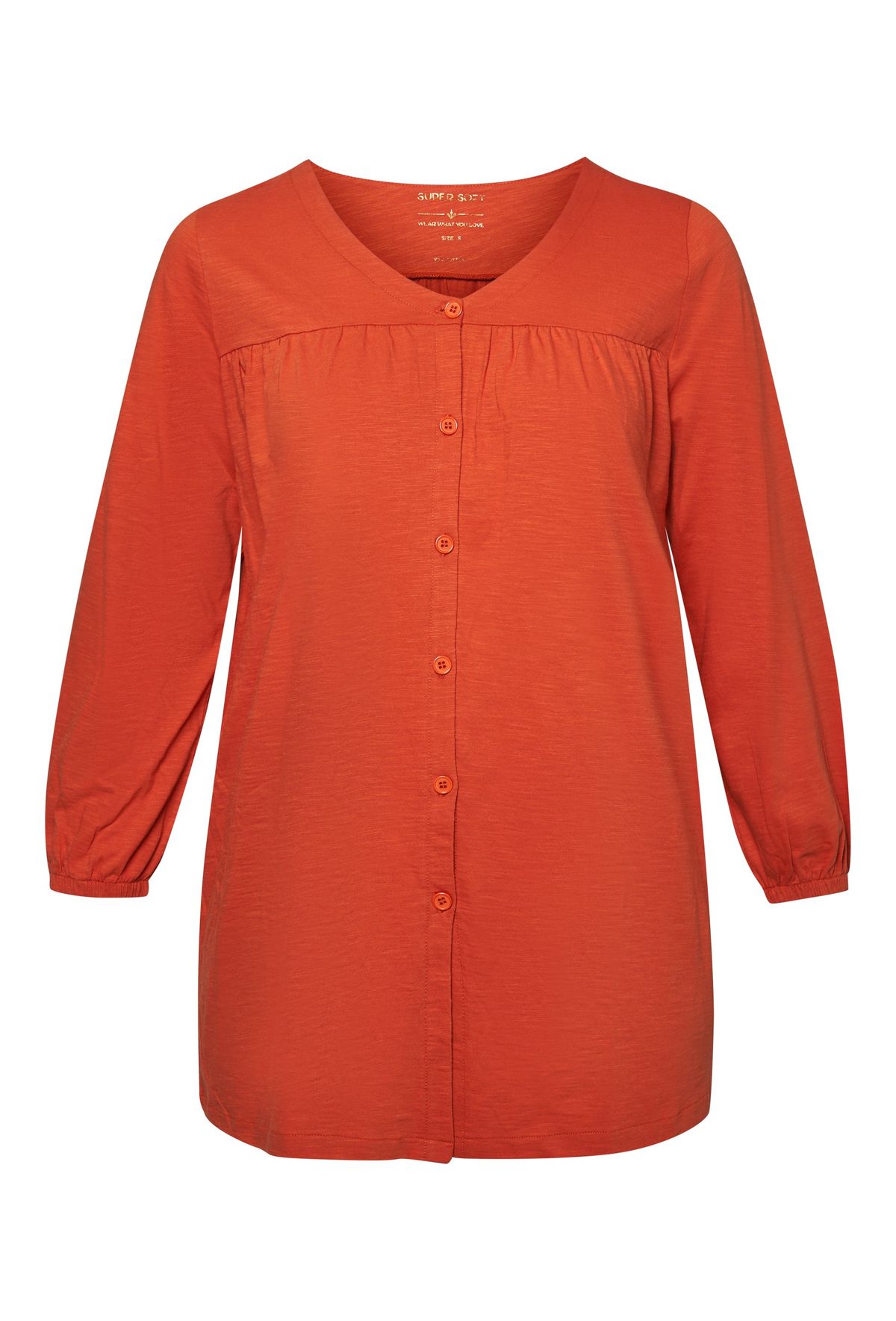 Adia - Bluse - Adnaram - Spicy Orange - Xl/54-56