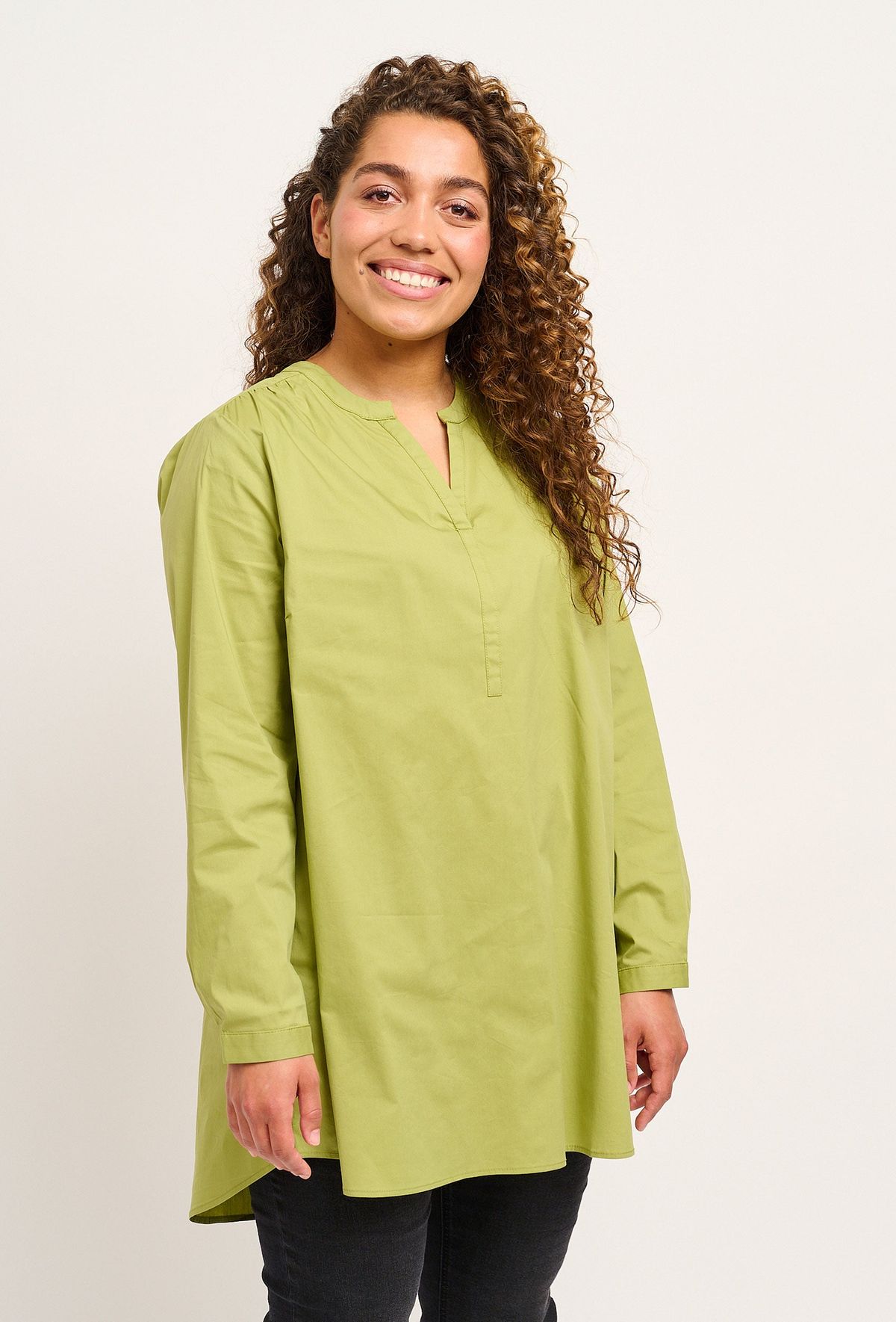 Adia - Bluse - Adsiv - Spinach Green - M/46-48