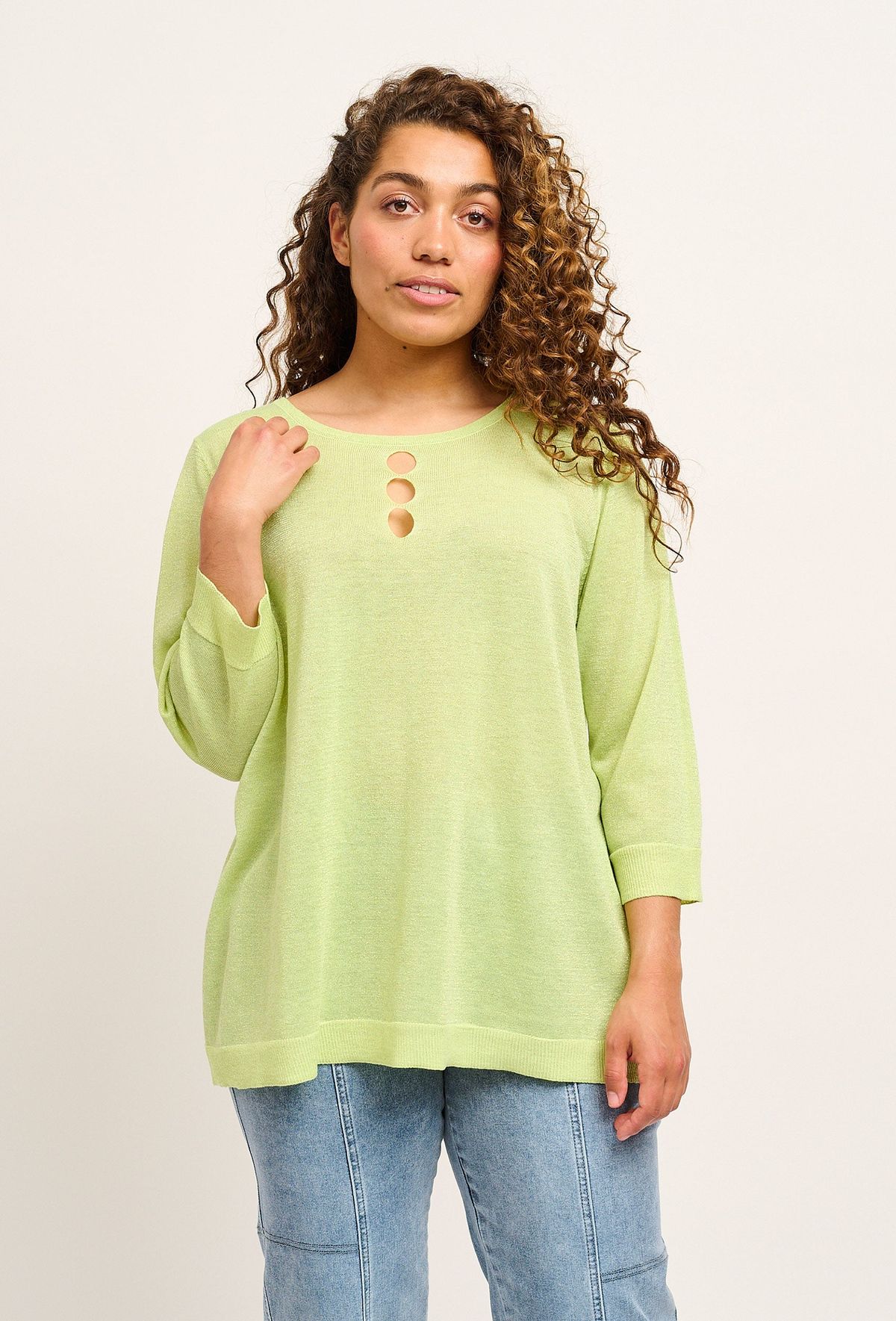 Adia - Bluse - Adsusan - Lemon Limelight - L/50-52