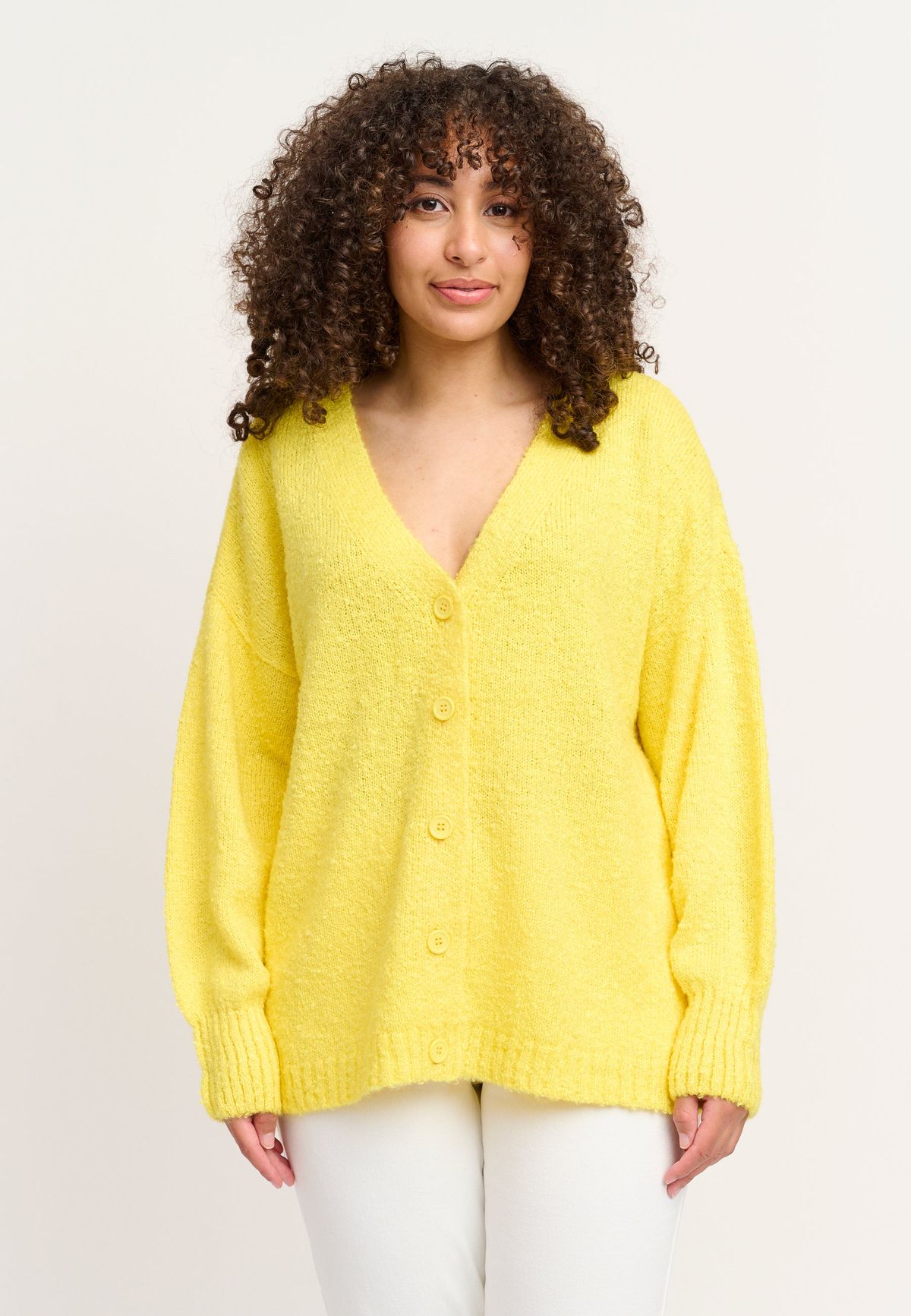 Adia - Cardigan - Ademma - Lemon Fizz - M/46-48