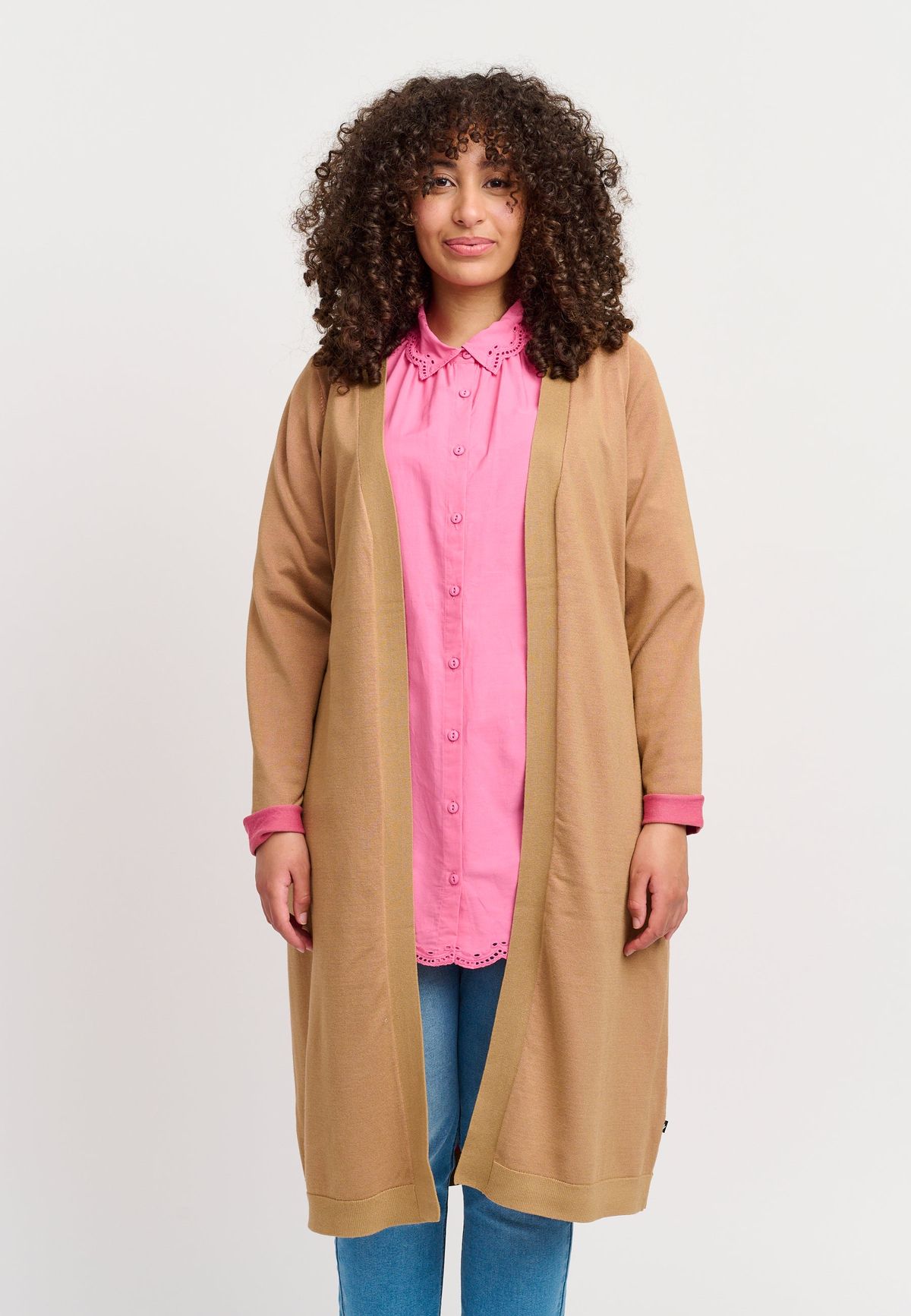 Adia - Cardigan - Adeva - Spring Sand - S/42-44