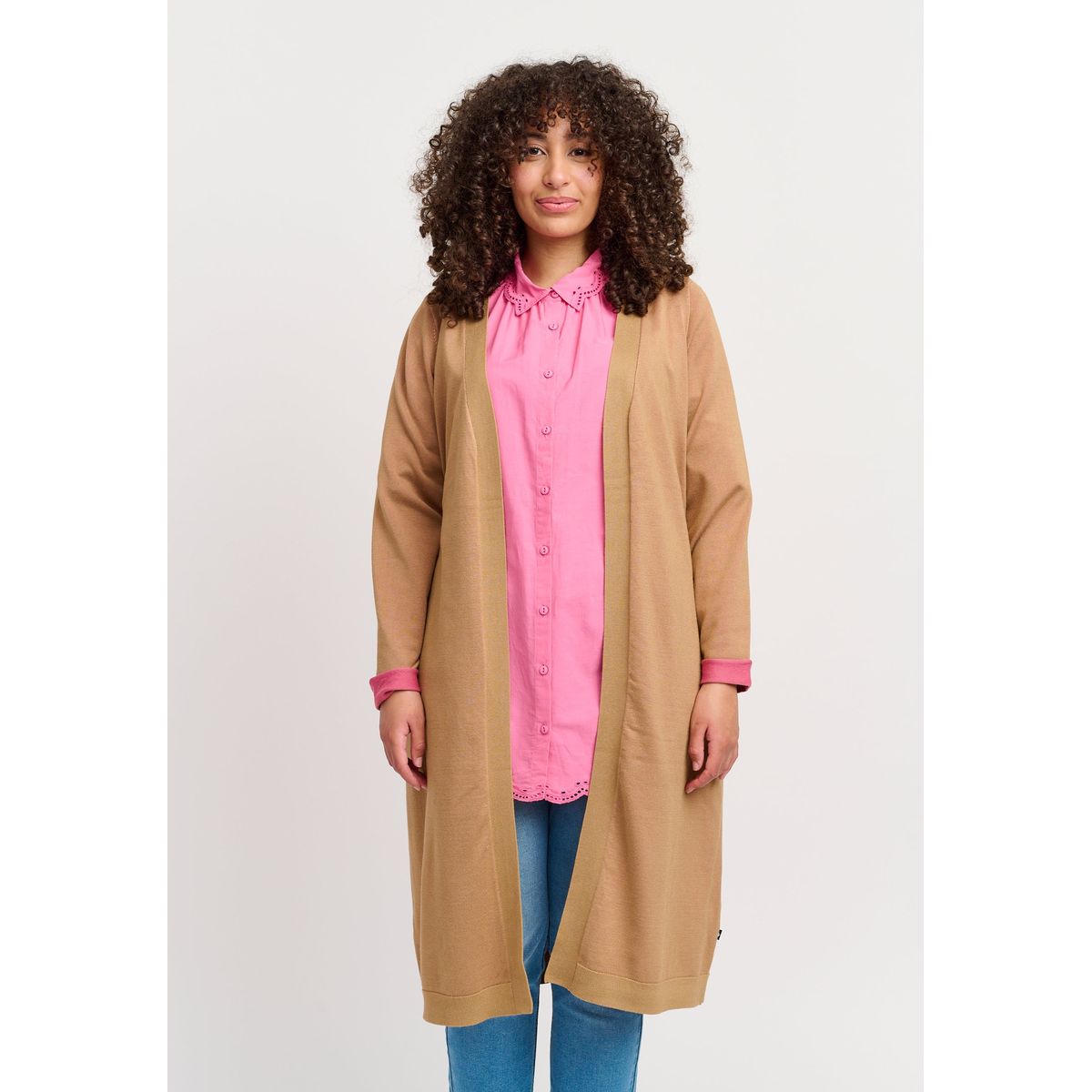 Adia - Cardigan - Adeva - Spring Sand - Xl/54-56