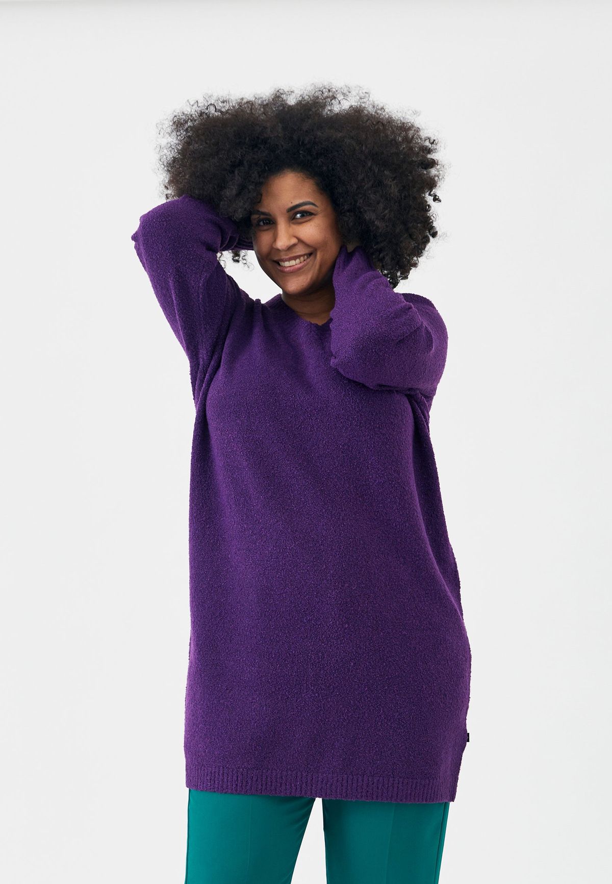 Adia - Kjole - Addolly - Purple - Xl/54-56