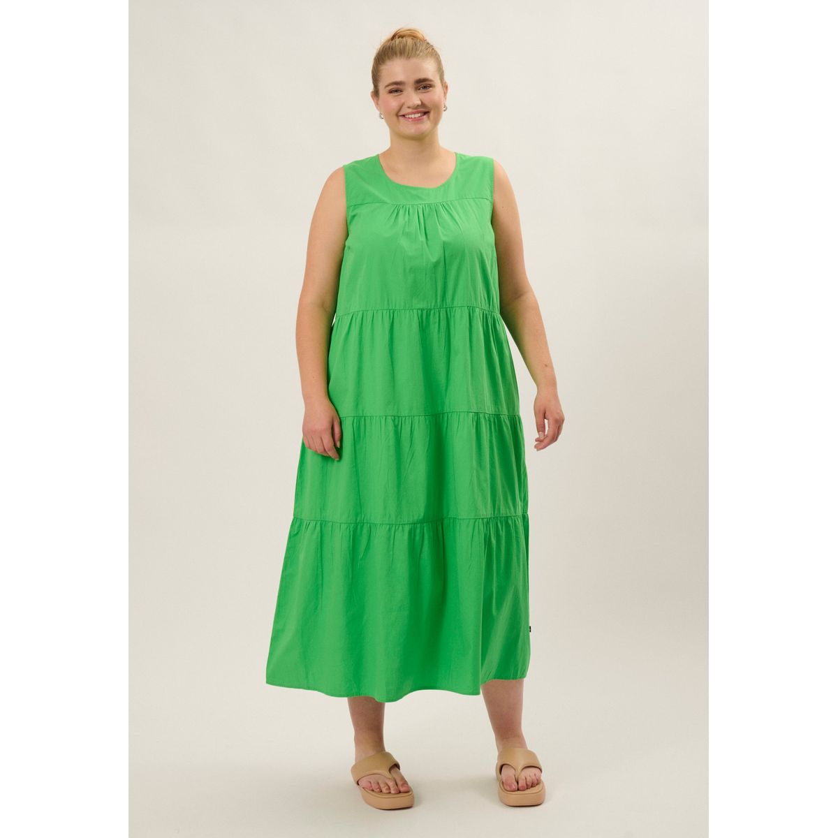 Adia - Kjole - Adprisme - Green - L/50-52