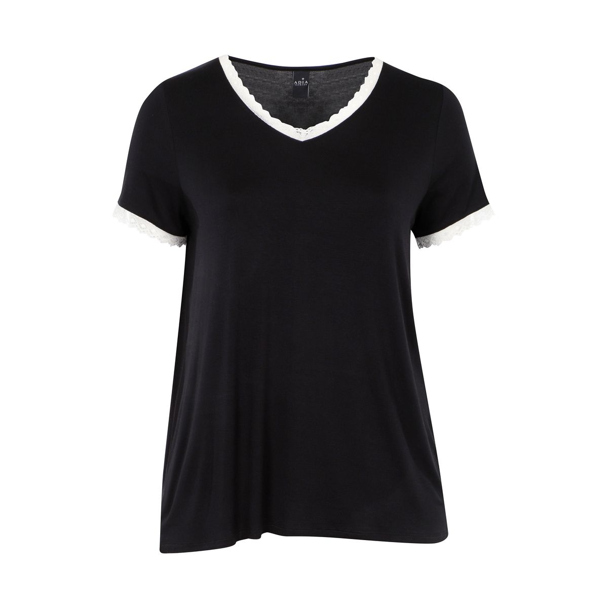 Adia - T-shirt - Adhamba - Black - M/46-48