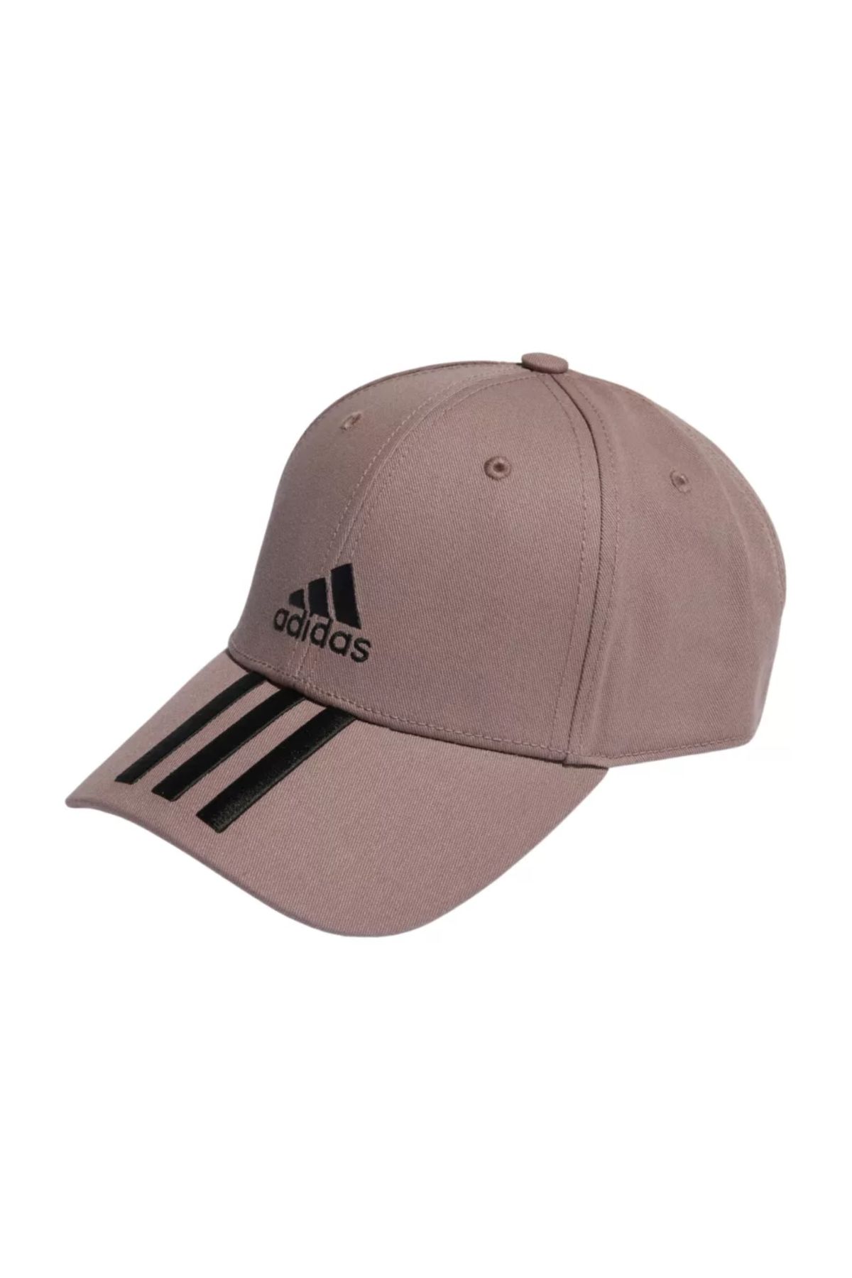 Adidas BB 3 Stripes Cap - Brun - kasket